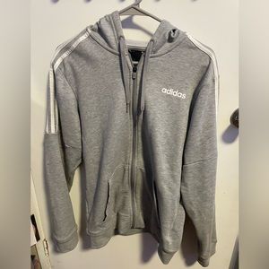 Gray adidas jacket